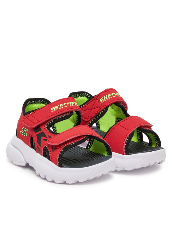 Skechers Sandály Skechers Razor Splash 406513N/RDBK Červená