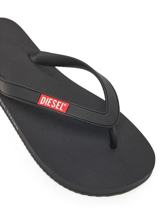 Diesel Čības uz pirksta Diesel Sa-Rio Y03601 PR205 T8013 Melns