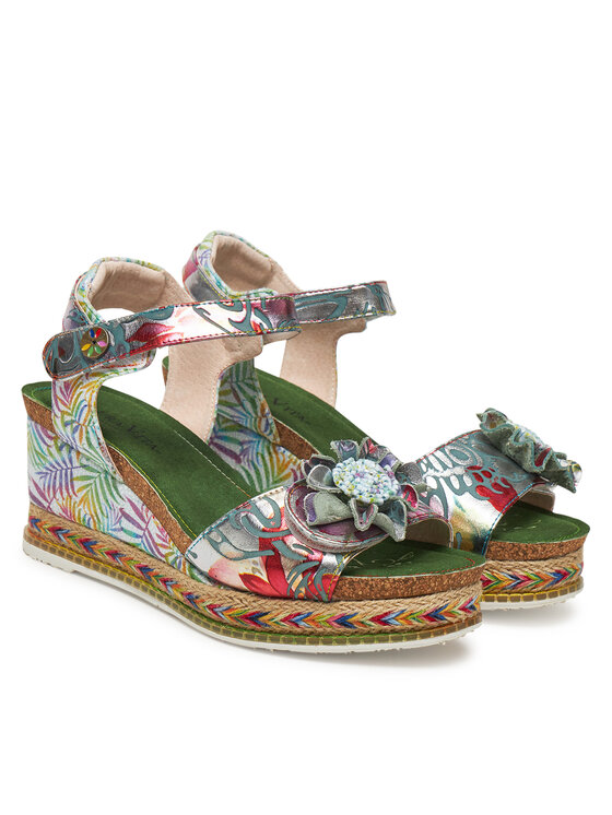 Laura Vita Espadrilky Laura Vita Hacdeo 09 Stříbrná