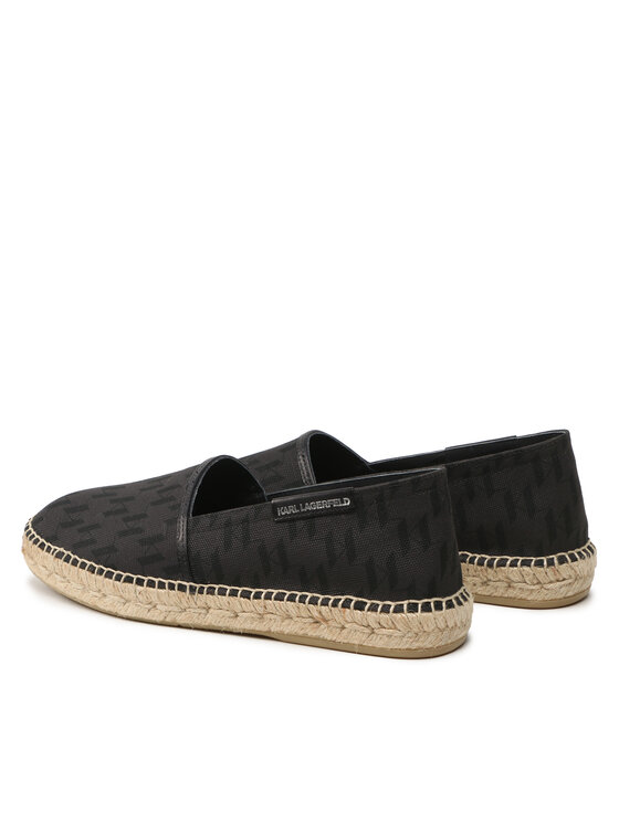 KARL LAGERFELD Espadrilky KARL LAGERFELD KL70103 Černá