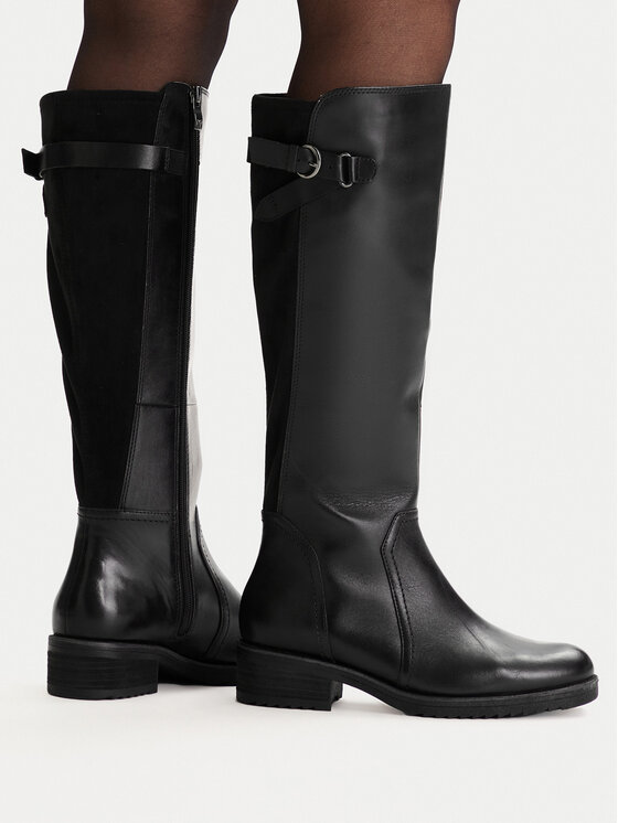 Caprice Cizme lungi riding Caprice 9-25691-41 Negru