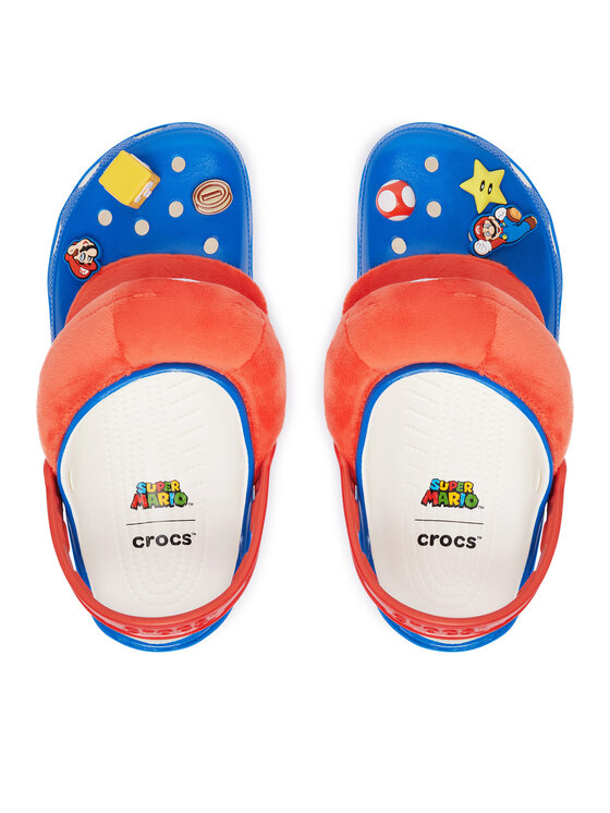 Crocs Šľapky Crocs Mario Classic Clog 212134 Modrá