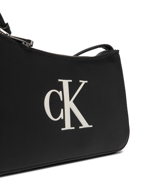 Calvin Klein Rankinė Calvin Klein Bold Ck Mini Bag LV04F1125G Juoda