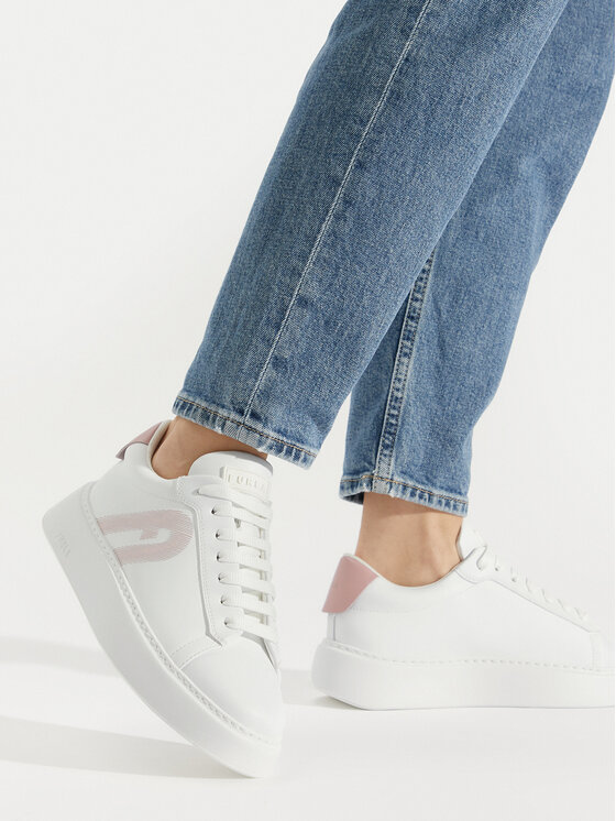 Furla Сникърси Furla Furlasport Lace-Up Sneaker T.3 YH58SPT-BX2765-2875S-44013600 Екрю