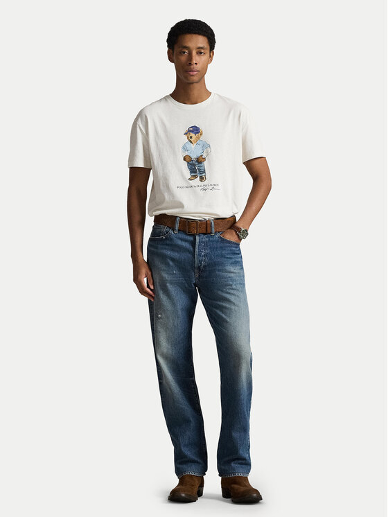 Polo Ralph Lauren Polo Ralph Lauren Camiseta 710B14615001 Blanco Regular Fit