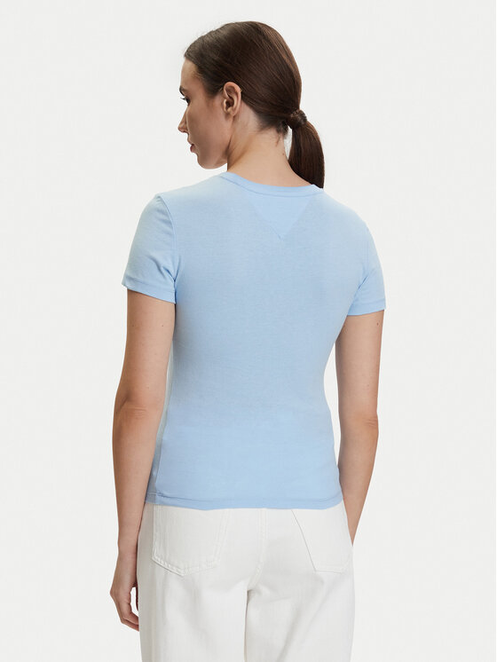 Tommy Jeans Tommy Jeans Camiseta DW0DW18398 Azul claro Slim Fit