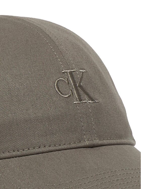 Calvin Klein Gorra con visera Calvin Klein Monogram Embroidery Baseball Cap LV04G5002G Gris