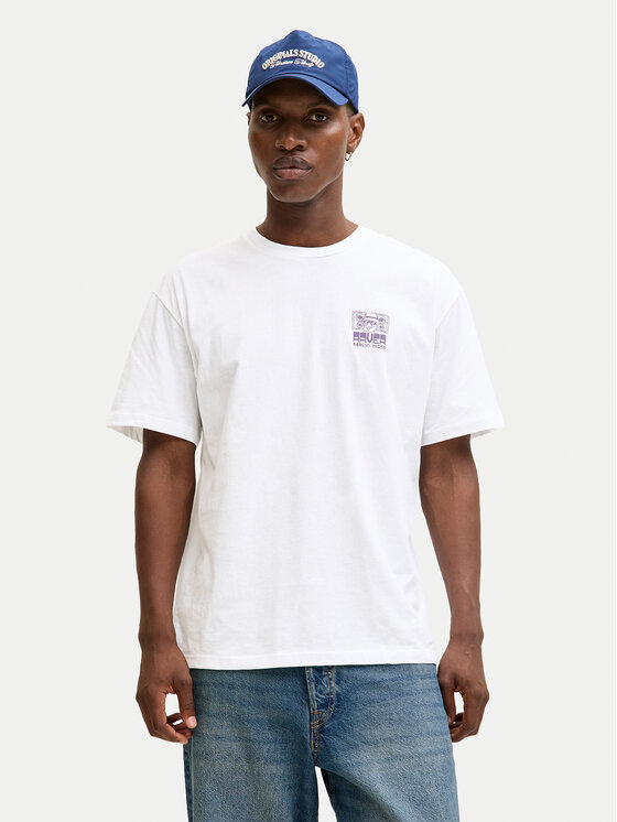 Jack & Jones Jack & Jones Camiseta Raver 12301189 Blanco Relaxed Fit