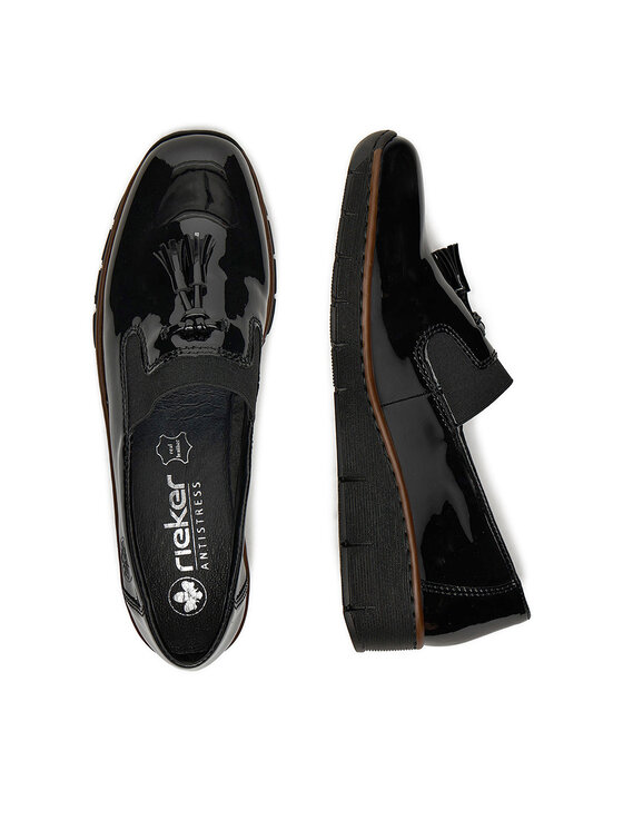 Rieker Īsi apavi Rieker 53751-00 Melns