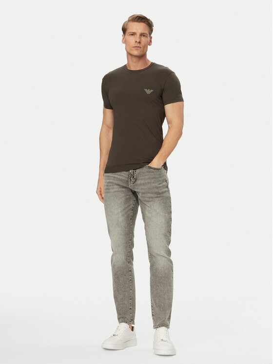Emporio Armani Underwear Emporio Armani Underwear Camiseta EM000375 AF18890 U8122 Gris Slim Fit