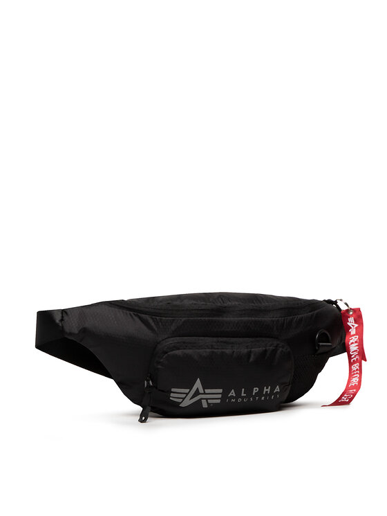 Alpha Industries Torbica za okrog pasu﻿ Alpha Industries Packable Waist Bag 118917 Črna
