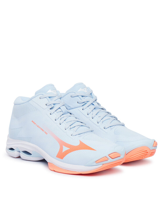 Mizuno Buty halowe Mizuno Wave Lightning Pro Mid V1GC2665 Niebieski jasny