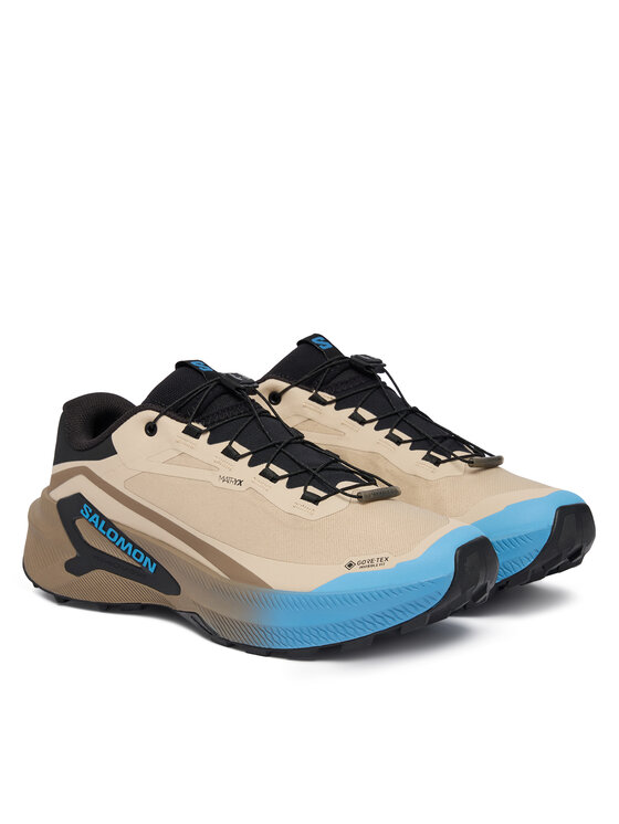 Salomon Buty do biegania Salomon Genesis 2 GORE-TEX L49302000 Beżowy