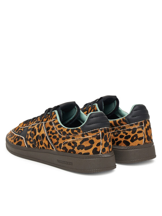 Tommy Jeans Laisvalaikio batai Tommy Jeans The Greenwich Edge Leopard EN0EN02904 Ruda