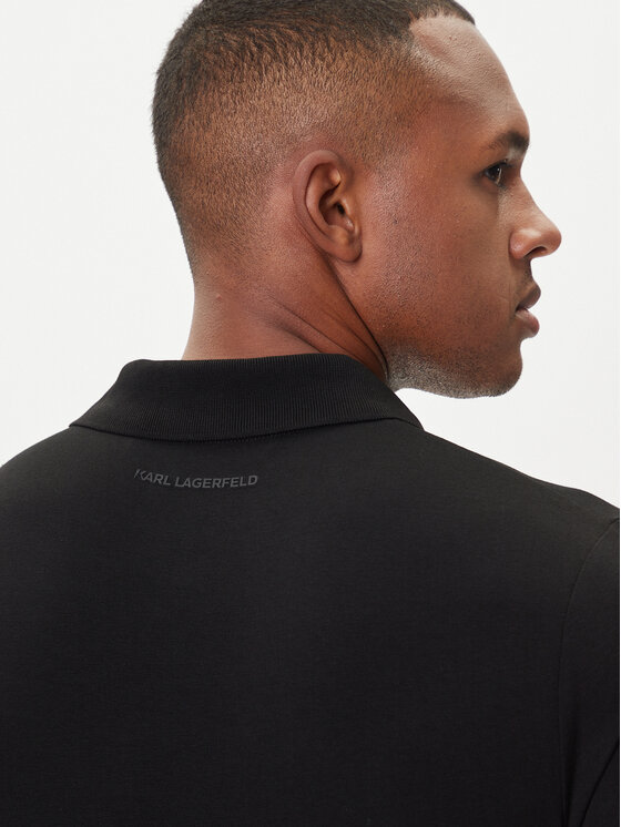 KARL LAGERFELD KARL LAGERFELD Polo 745020 554235 Negro Regular Fit