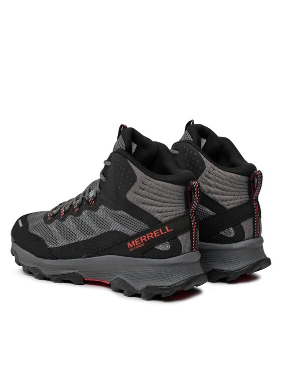 Merrell Trekingová obuv Merrell Spee Strike Mid Wp J066877 Sivá