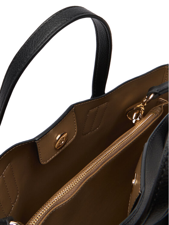 Tommy Hilfiger Kabelka Tommy Hilfiger Th Icon Mini Tote AW0AW18233 Čierna
