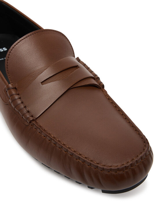 BOSS Mokasīni BOSS Driver Mocc 50545089 Brūns