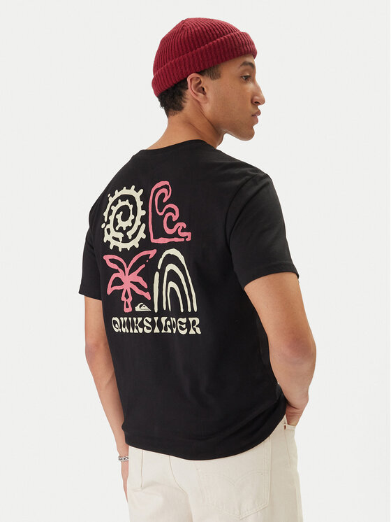 Quiksilver Quiksilver Camiseta EQYZT08307 Negro Regular Fit