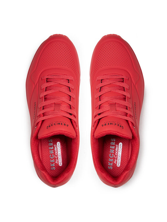 Skechers Снікерcи Skechers Uno Stand On Air 52458/RED Червоний