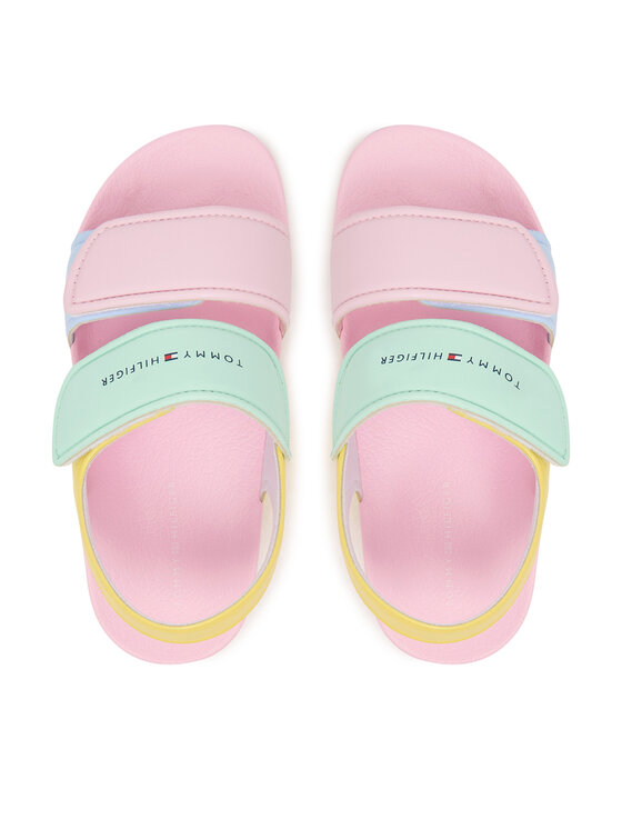 Tommy Hilfiger Sandali Tommy Hilfiger T1AF-34316-1172 S Pisana