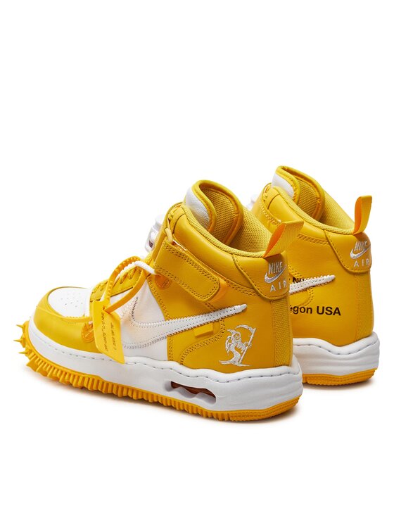 Nike Superge Nike Air Force 1 Mid Sp Lthr DR0500 101 Rumena