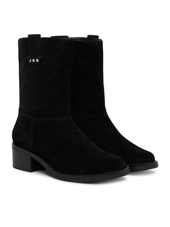 Clarks Botki Clarks Digby Slouch 26320251 Czarny