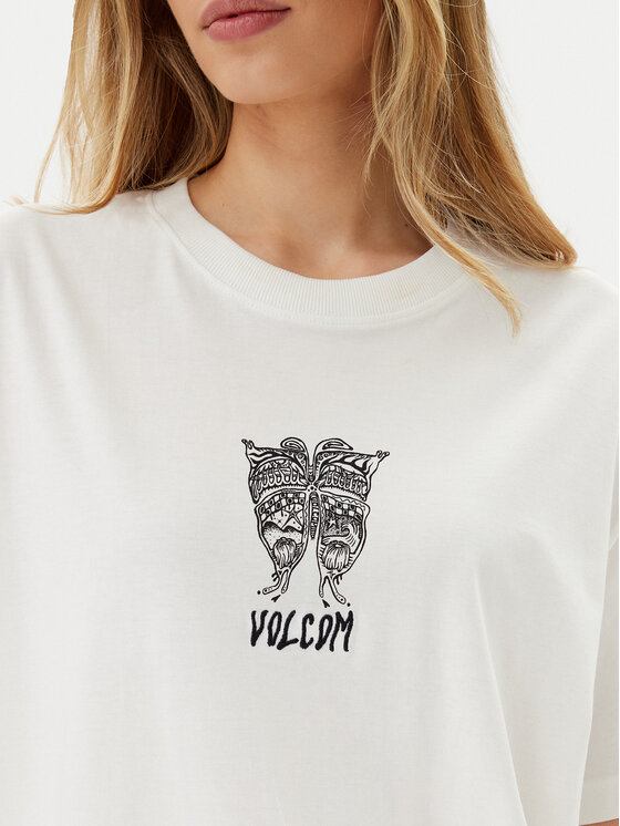 Volcom Volcom T-shirt Alix 3 B3512507 Bianco Oversize