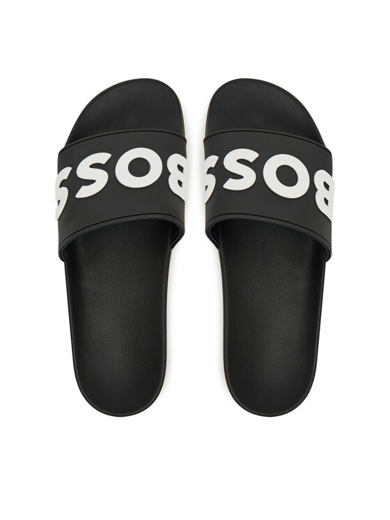 BOSS Шльопанці BOSS Kirk Slid 50498241 Чорний