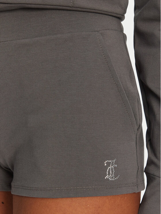 Juicy Couture Juicy Couture Pantaloncini sportivi JCWHS125312 Grigio Loose Fit