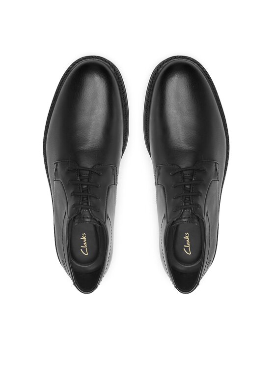 Clarks Туфлі Clarks Atticus Ltlace 261736087 Чорний