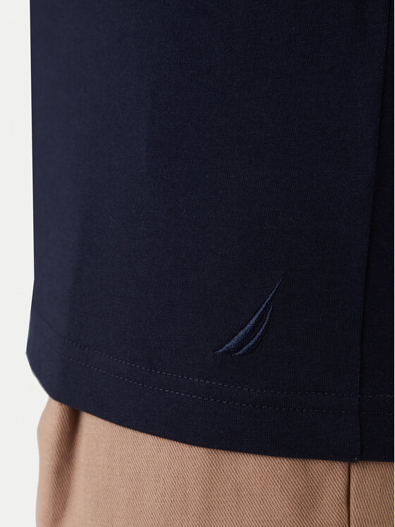 Nautica Nautica Camiseta NCC04498 Azul marino Regular Fit