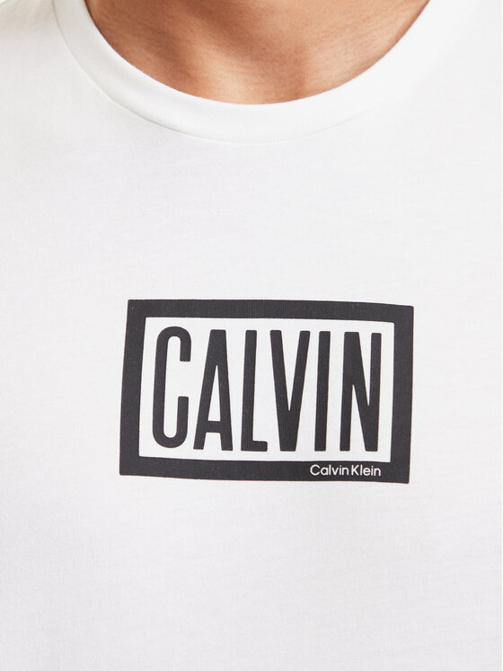 Calvin Klein Jeans Calvin Klein Jeans Camiseta Boxed Graphic LV04RH818G Blanco Regular Fit