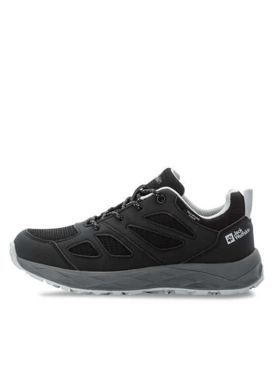 Jack Wolfskin Bakancs Jack Wolfskin Woodland 2 Texapore Low 4059811 Fekete
