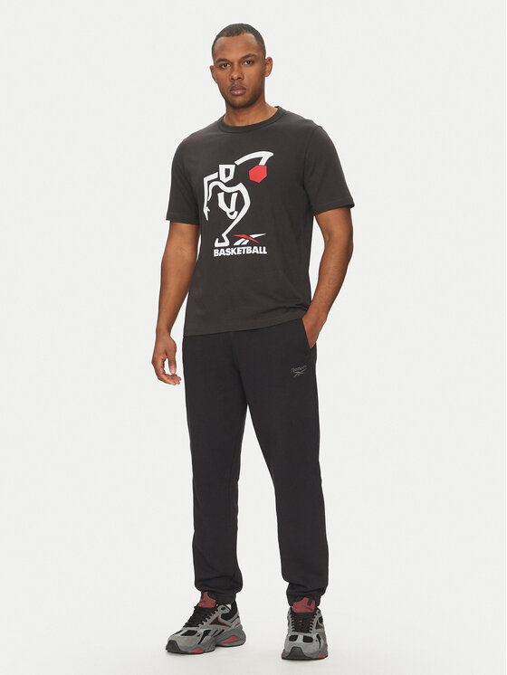 Reebok Reebok Футболка 100218839 Чорний Regular Fit
