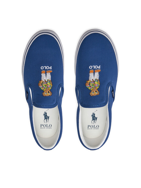 Polo Ralph Lauren Tenisky Polo Ralph Lauren 816934057001 Tmavomodrá