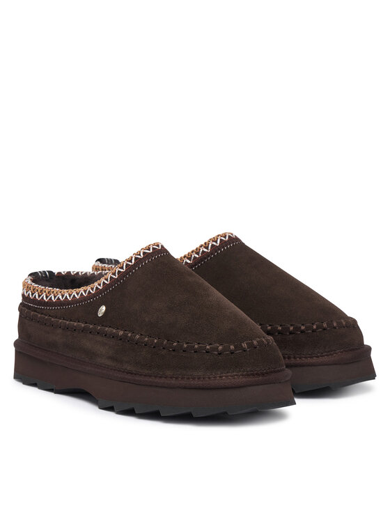 EMU Australia Snehule EMU Australia Sharky Adventure Scuff W13239 Tmavo hnedá