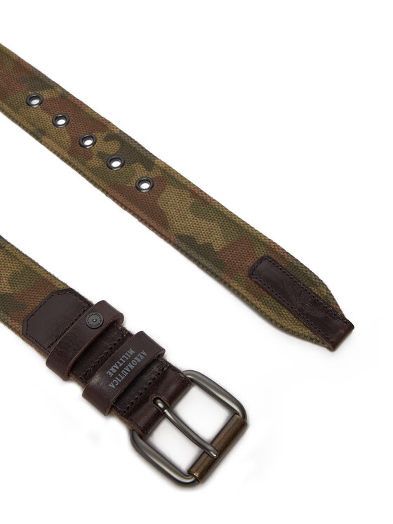Aeronautica Militare Pánský pásek Aeronautica Militare 252CI0315UCT03316 Khaki