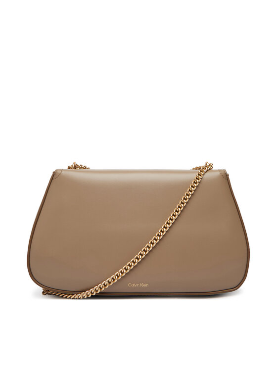 Calvin Klein Soma Calvin Klein Ck Convertible Chain Medium Bag LV04F3171G Bēšs