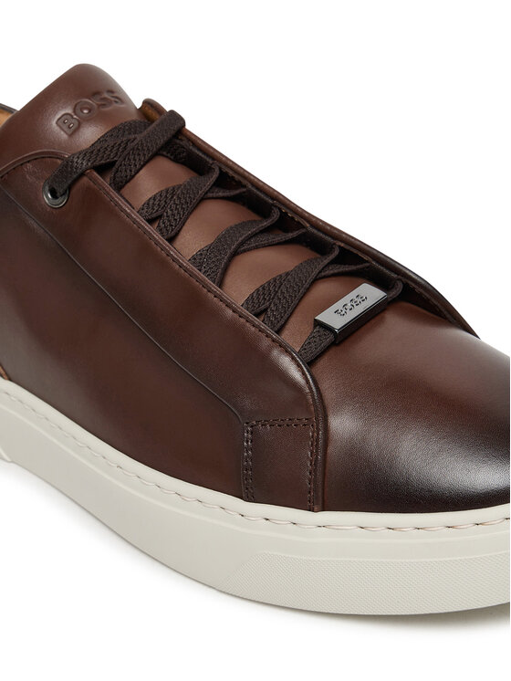 BOSS Sneakersy BOSS Gary 50546855 Hnedá