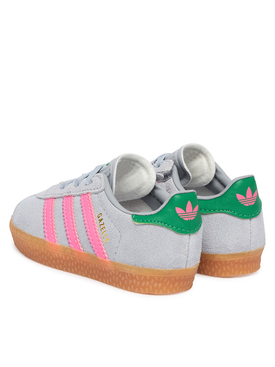 adidas Снікерcи adidas Gazelle Comfort Closure Elastic Laces IH6477 Сірий