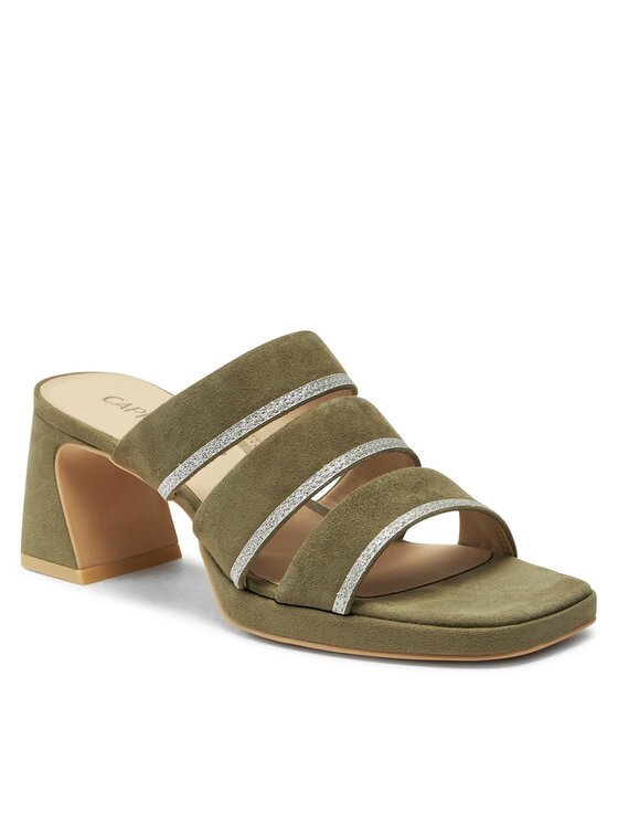 Caprice Šľapky Caprice 9-27211-42 Kaki