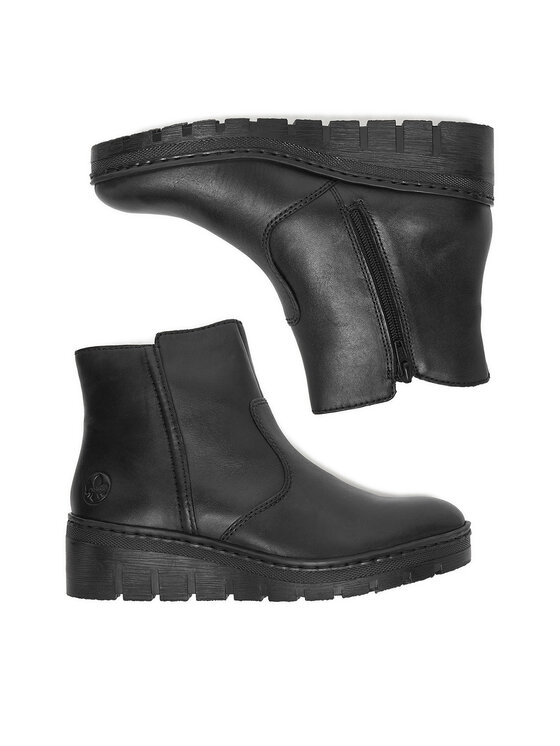 Rieker Členková obuv Rieker CEO-X9165-01 Čierna