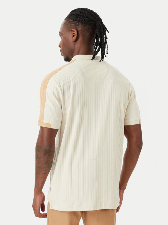 Beverly Hills Polo Club Beverly Hills Polo Club Polo P-SS26M-P2747 Beige claro Regular Fit