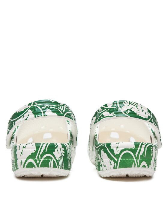Crocs Iešļūcenes Crocs Classic Duke Print Clog K 210007 Zaļš
