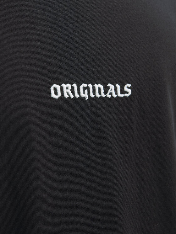 Jack & Jones Jack & Jones Camiseta Meadows Minimal 12283630 Negro Loose Fit