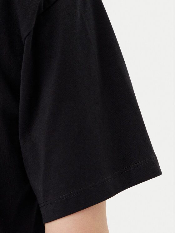 KARL LAGERFELD KARL LAGERFELD Póló A2W17104 Fekete Relaxed Fit