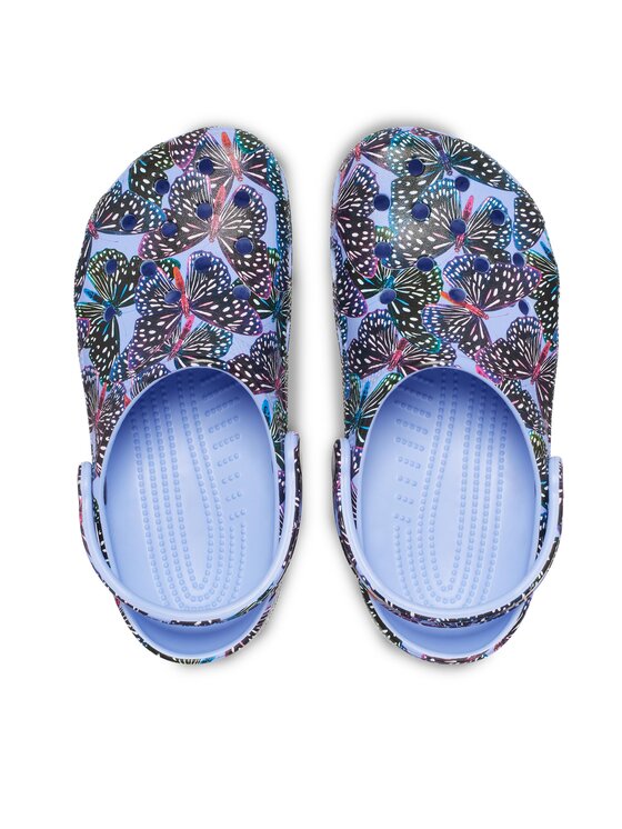 Crocs Nazouváky Crocs Classic Butterfly Clog 208257 Modrá