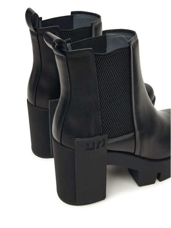 United Nude Ботильйони United Nude Grip Chelsea Mid IV 109590116 Чорний