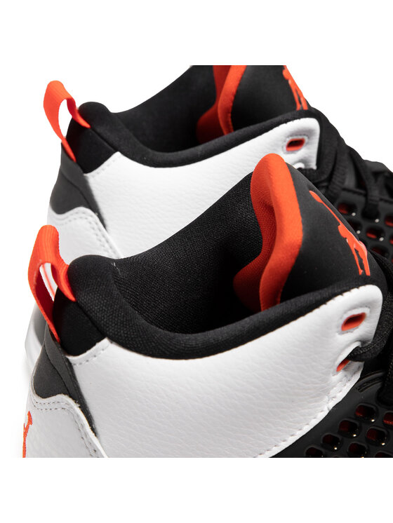jordan maxin 200 white black team orange